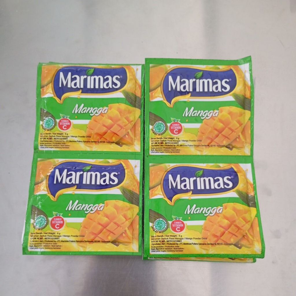 

Marimas Mangga Renceng Isi 10sachet 6gr