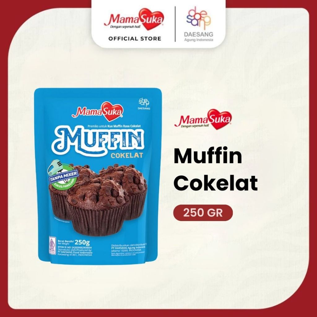 

Muffin Coklat/Pisang mamasuka 250gr