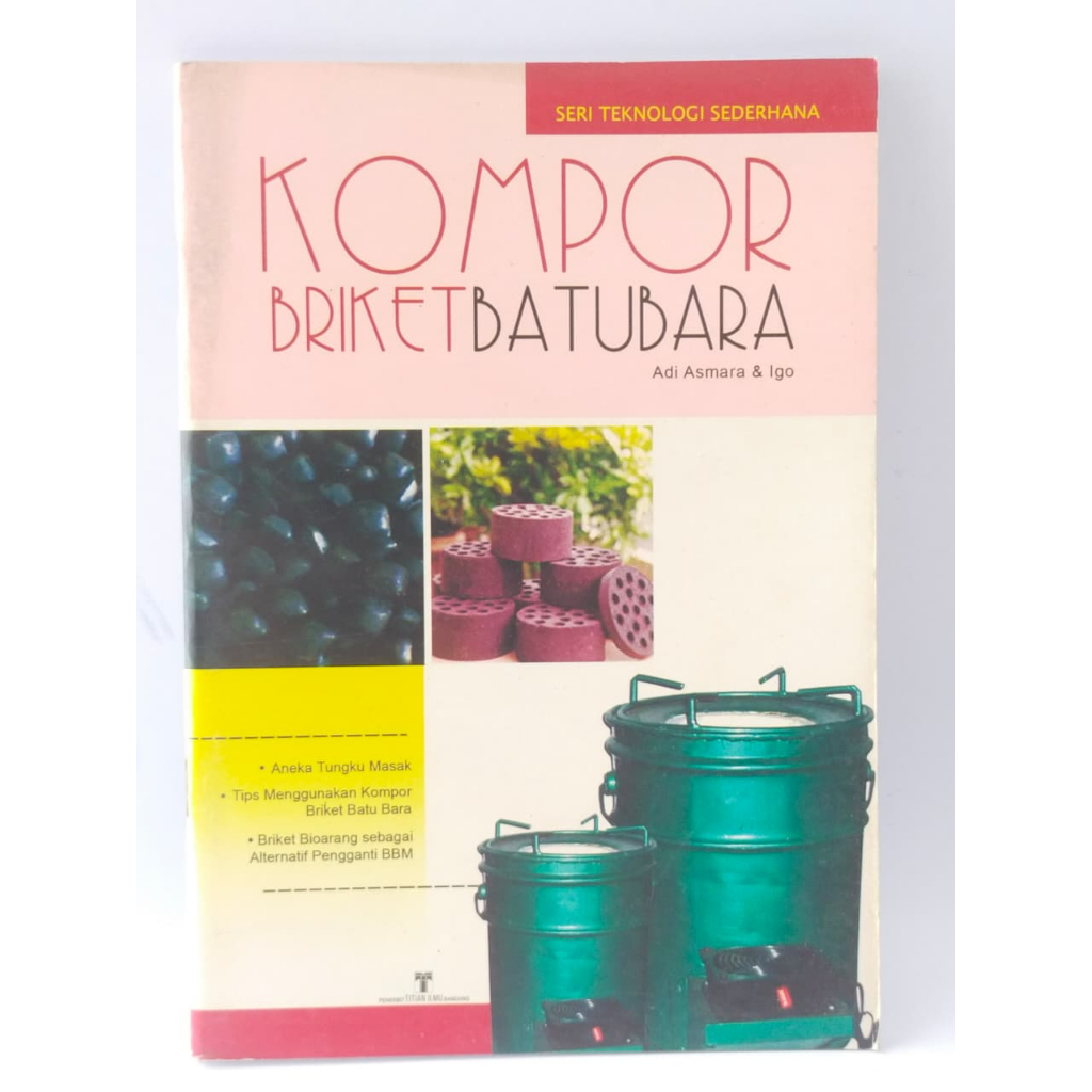 Kompor Briket Batubara - Adi Asmara - NRL