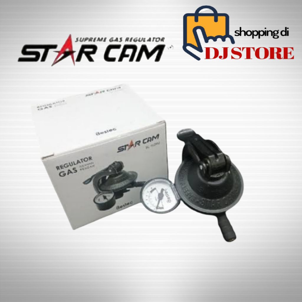 STARCAM regulator GAS LPG catok SC-T12 RM, TEKANAN RENDAH