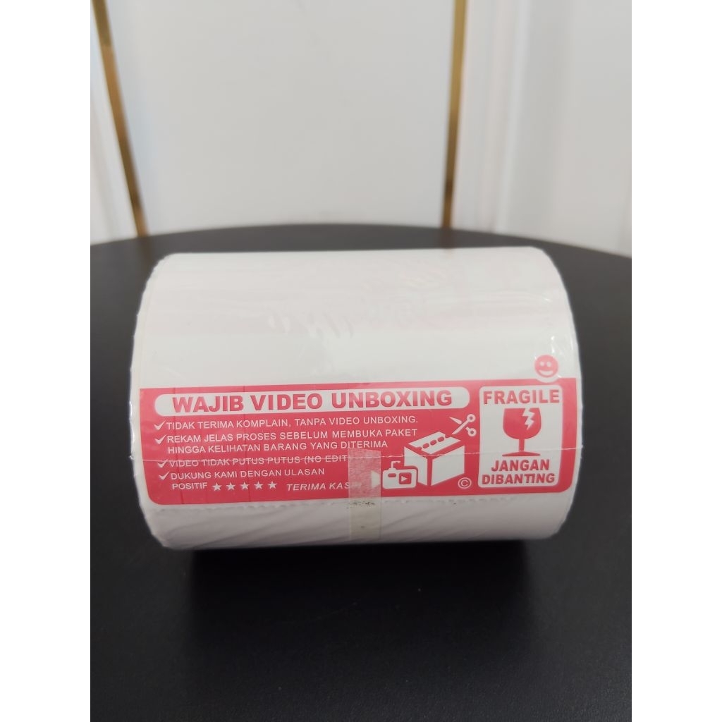 

THERMAL STICKER UNBOXING,FRAGILE 100*150*300PCS