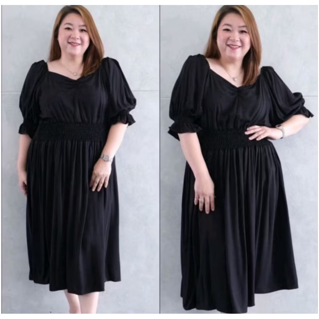 dress vera jumbo LD 140cm big size dres sabrina jumbo