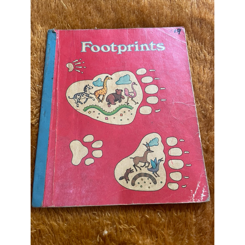 Buku preloved -Buku lawas Buku bacaan anak-Footprints
