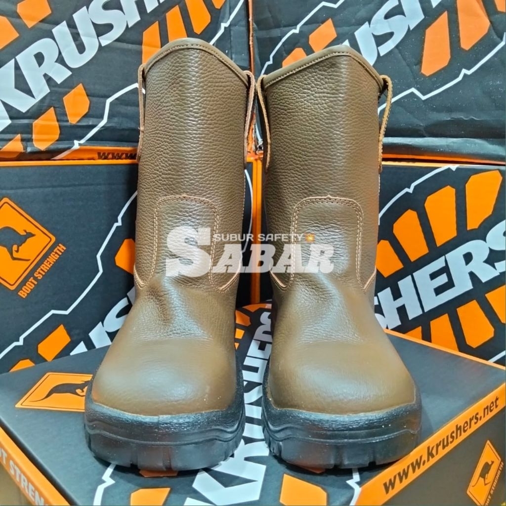 Safety Krushers Texas Coklat Original 100% / Safety Krushers Texas Brown Original Berkualitas