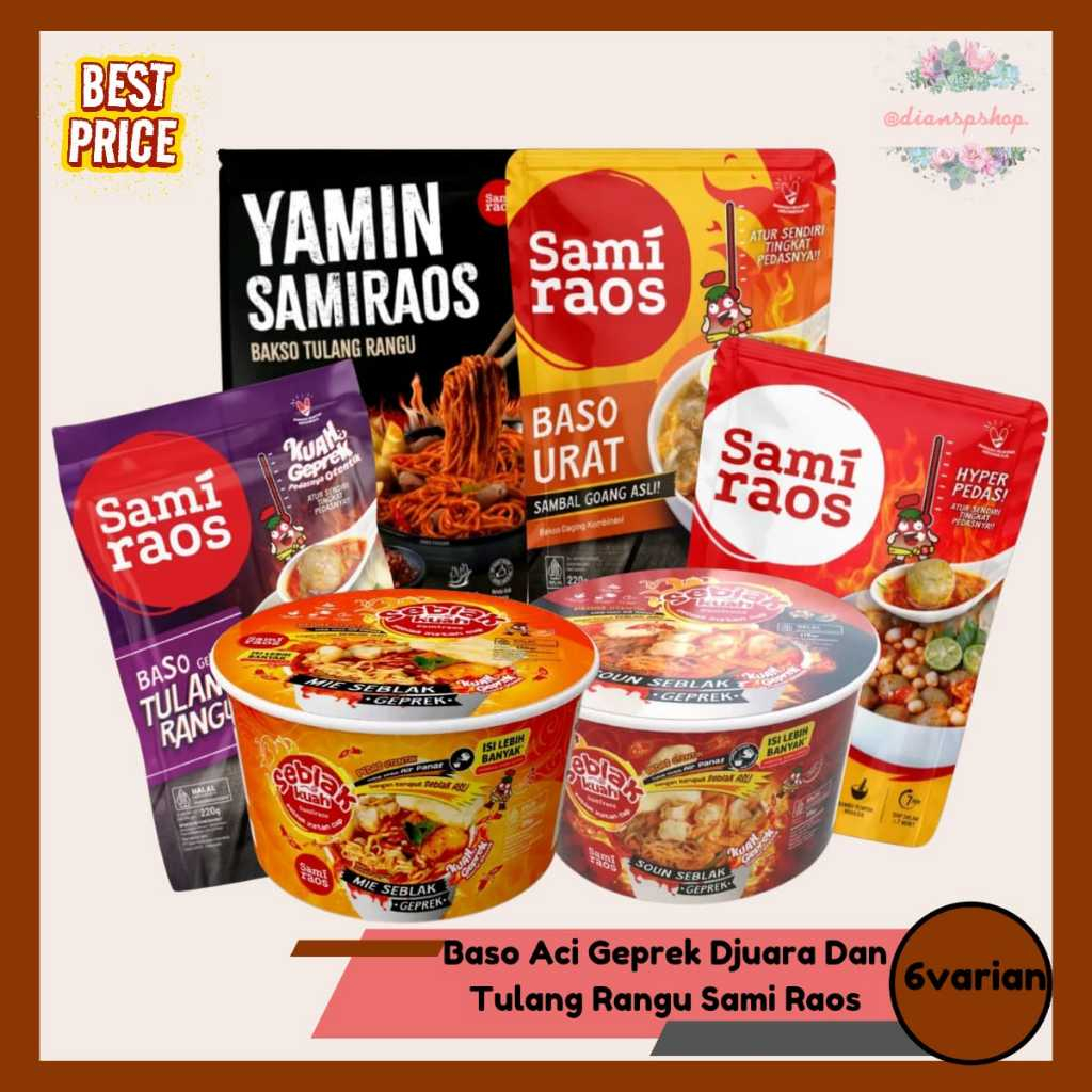 

Baso aci Geprek Djuara dan Tulang Rangu Sami Raos