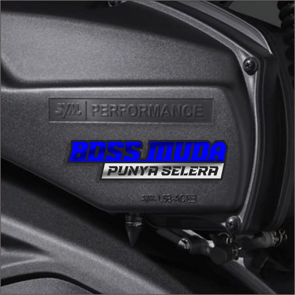 *PROMO*  EMBLEM MOTOR BOSS MUDA EMBLEM CUSTOM STIKER AKRILIK MIRROR EMBLEM MOTOR CUSTOM