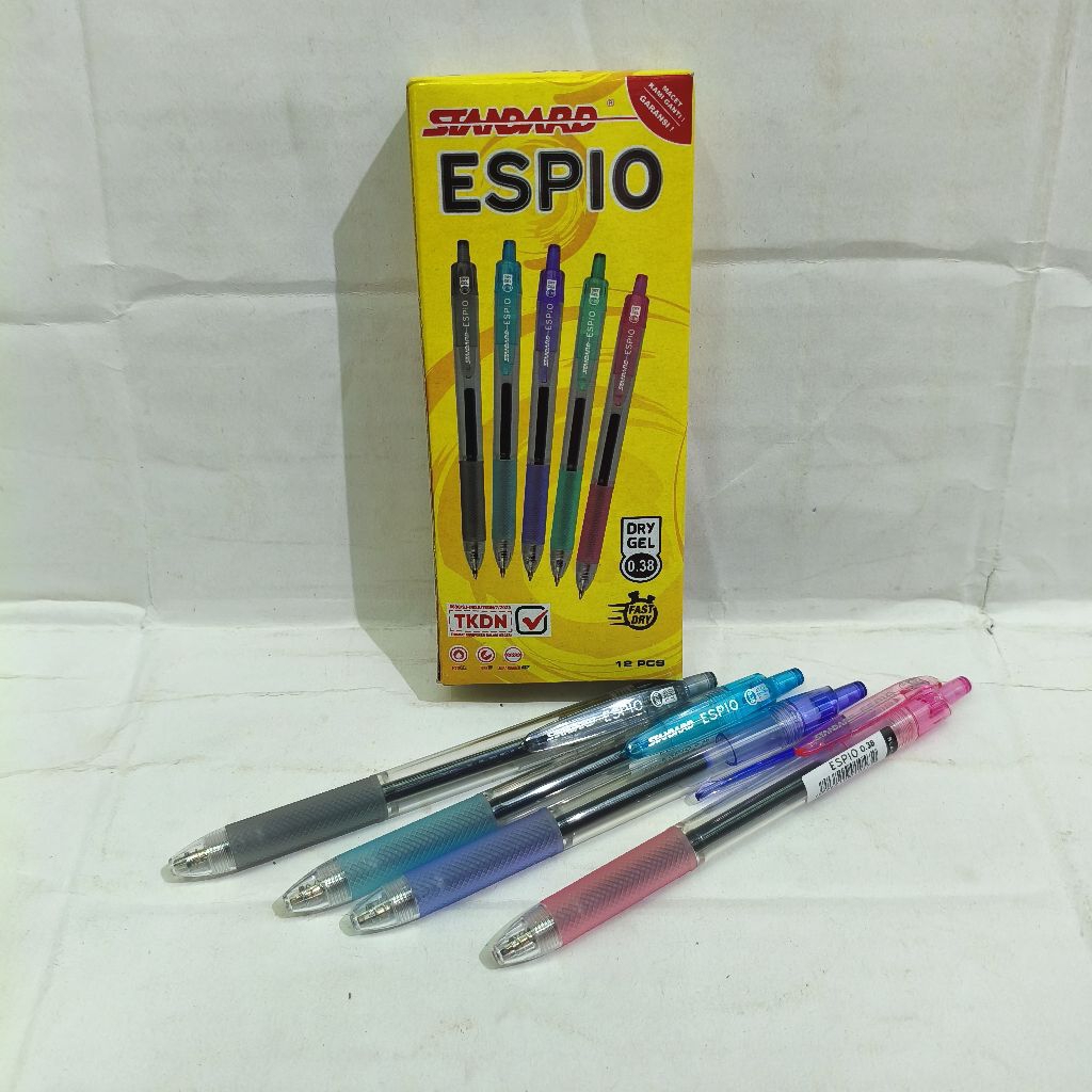 

BOLPEN STANDARD ESPIO 0,38mm hitam / pcs