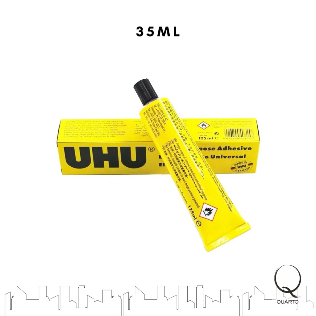 

Lem UHU 35ml | Lem Serbaguna | Lem Maket Arsitektur