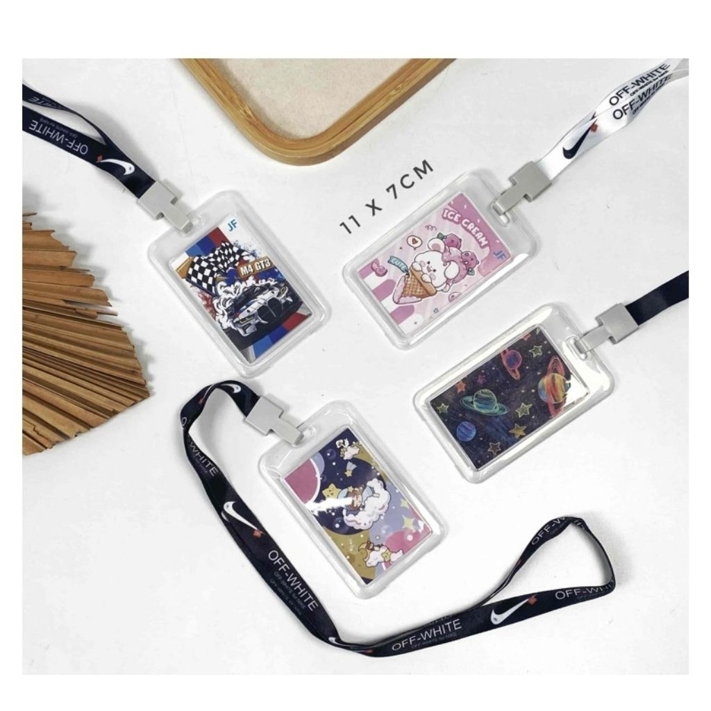 

Tali Id Card name tag + card holder organizer atk murah