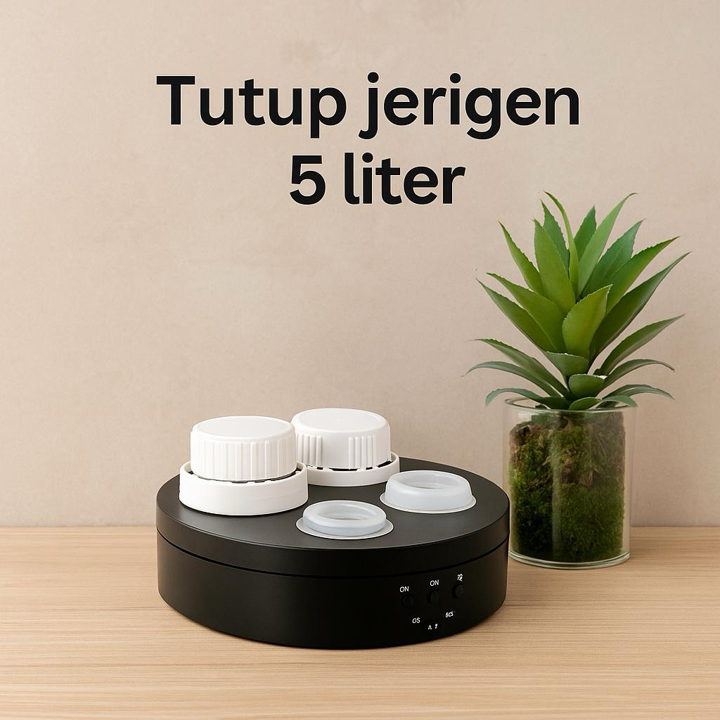 Tutup Jerigen 5 Liter Mulut Besar/Mulut kecil Tutup jerigen 5 liter set luar dalam