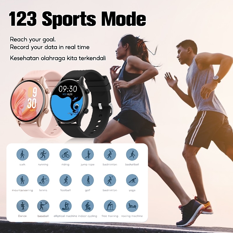 hot product bestpromo skmei b53s smartwatch support strava jam tangan pria smartwatch wanita elegan