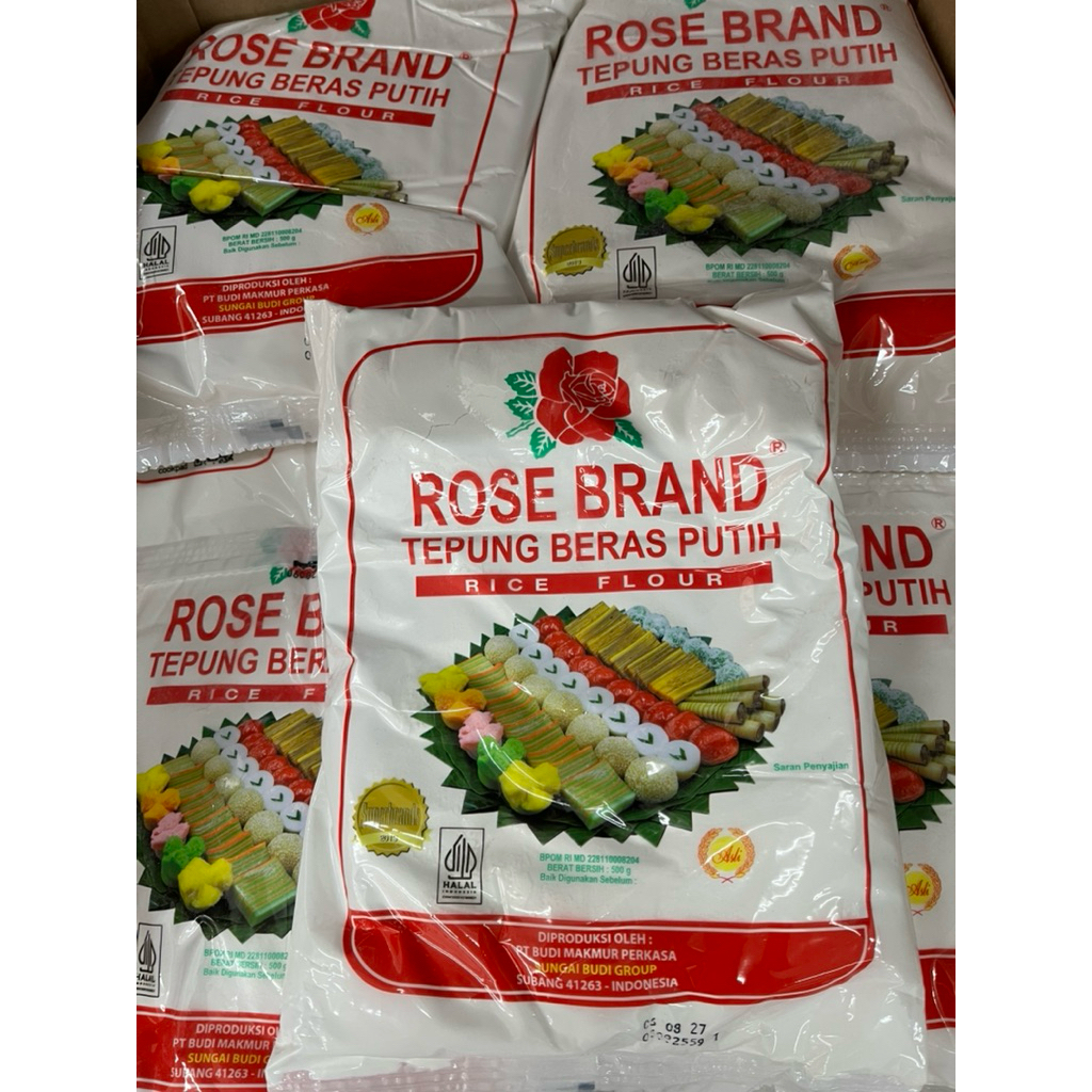 

Tepung Beras Putih Rose Brand 500 Gram