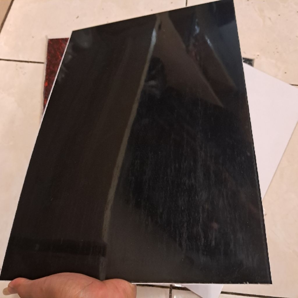 Bahan Pickguard 3ply / Pickguard 3 Lapis / Pickguard / Bahan Pigat / Bahan Pickguard Gitar dan Bass