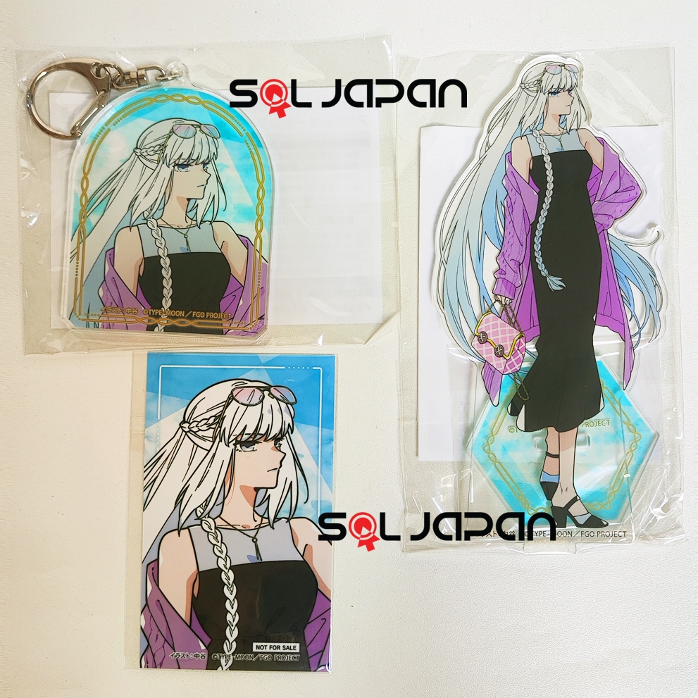 Fate Grand Order FGO Kadokawa From Lostbelt Acrylic Stand Keyholder Morgan Set of 2
