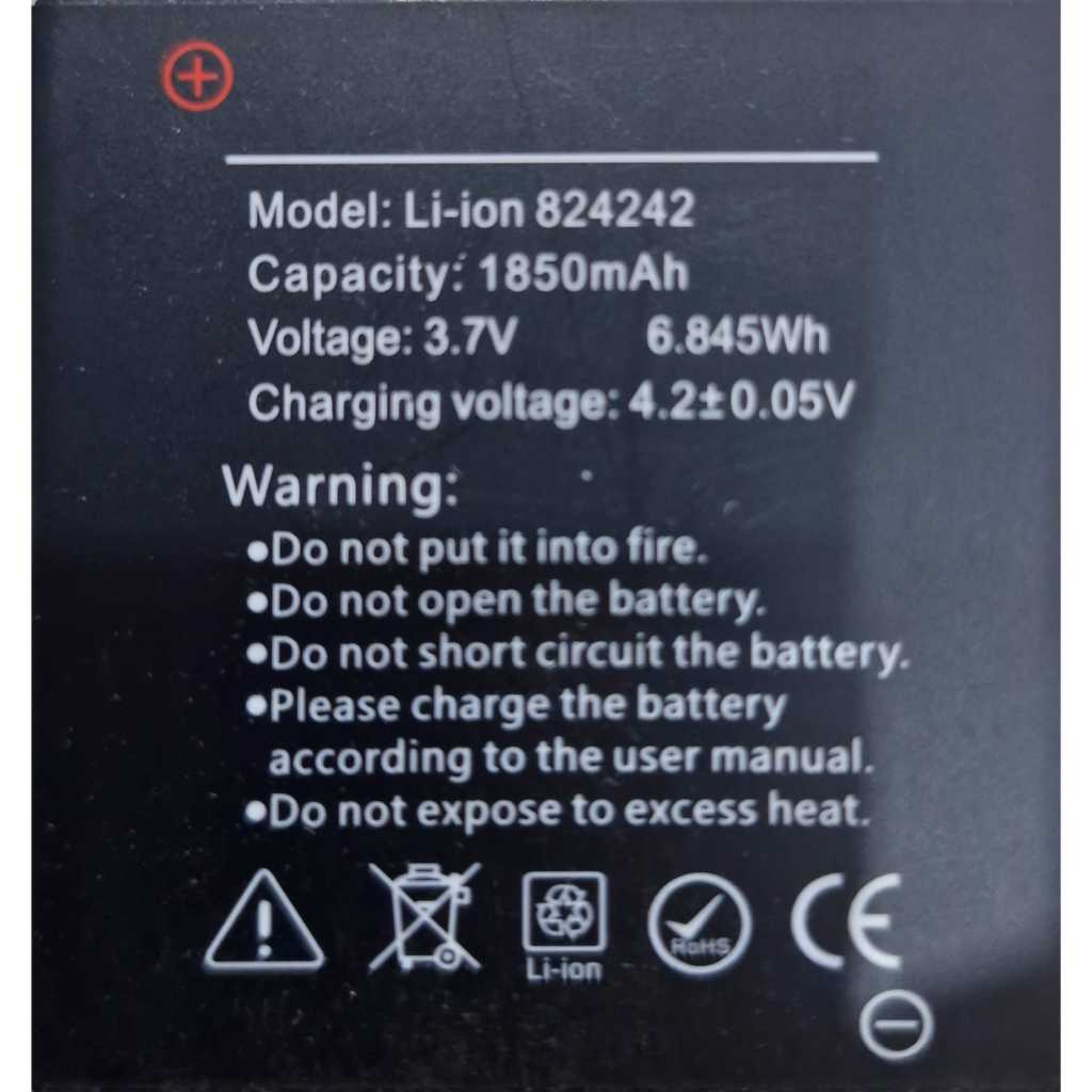 BATERAI RECHARGEABLE LITHIUM UNTUK AUDERPRO AP-9000 IRC 14430 X 3 (3.7V 1950mAh) KUALITAS ORIGINAL