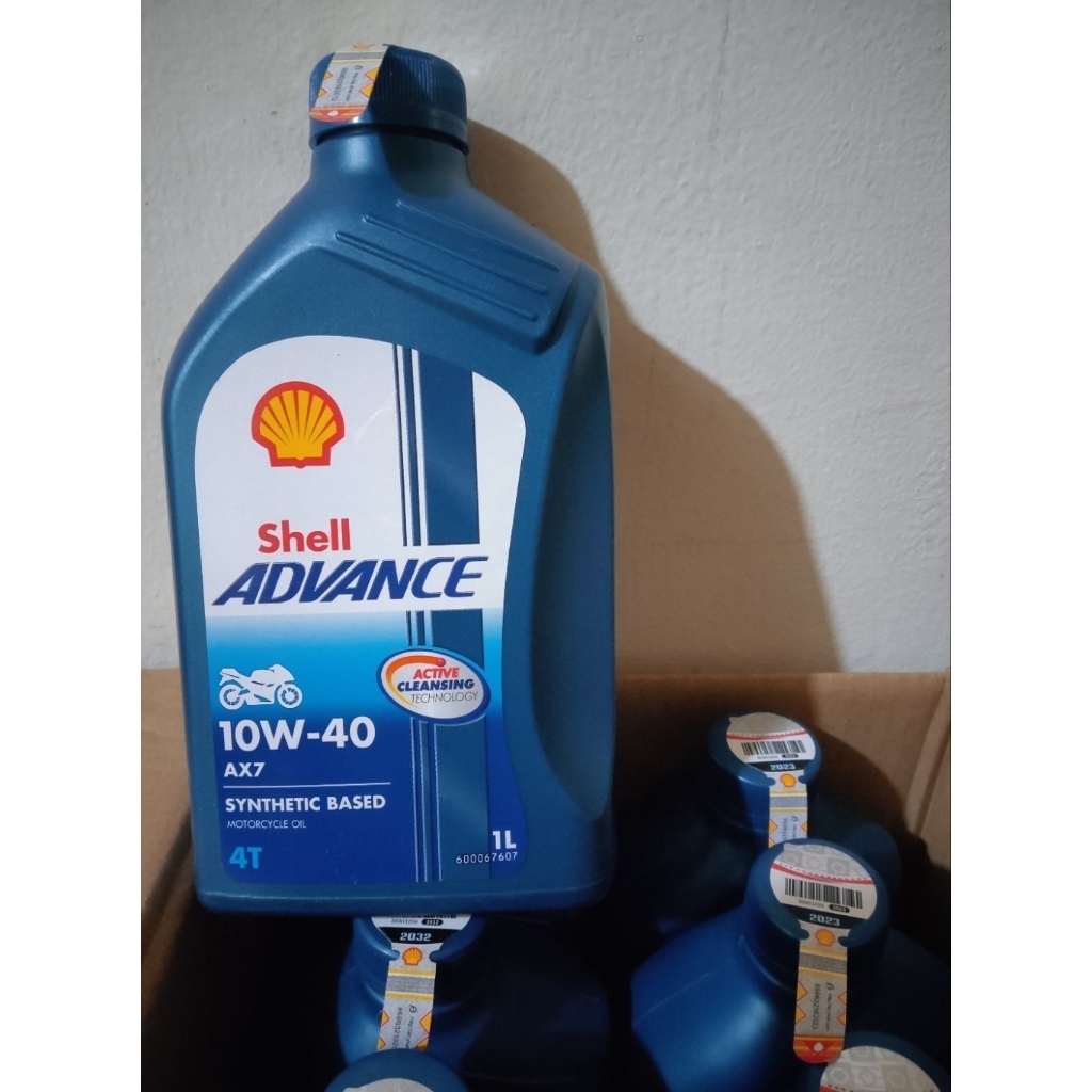 Oli shell advance AX 7  1 liter 4T