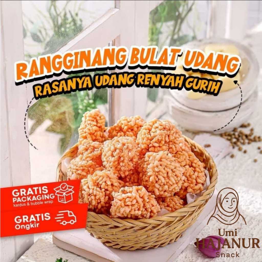 

RENGGINANG TERASI KEMASAN 500GRAM