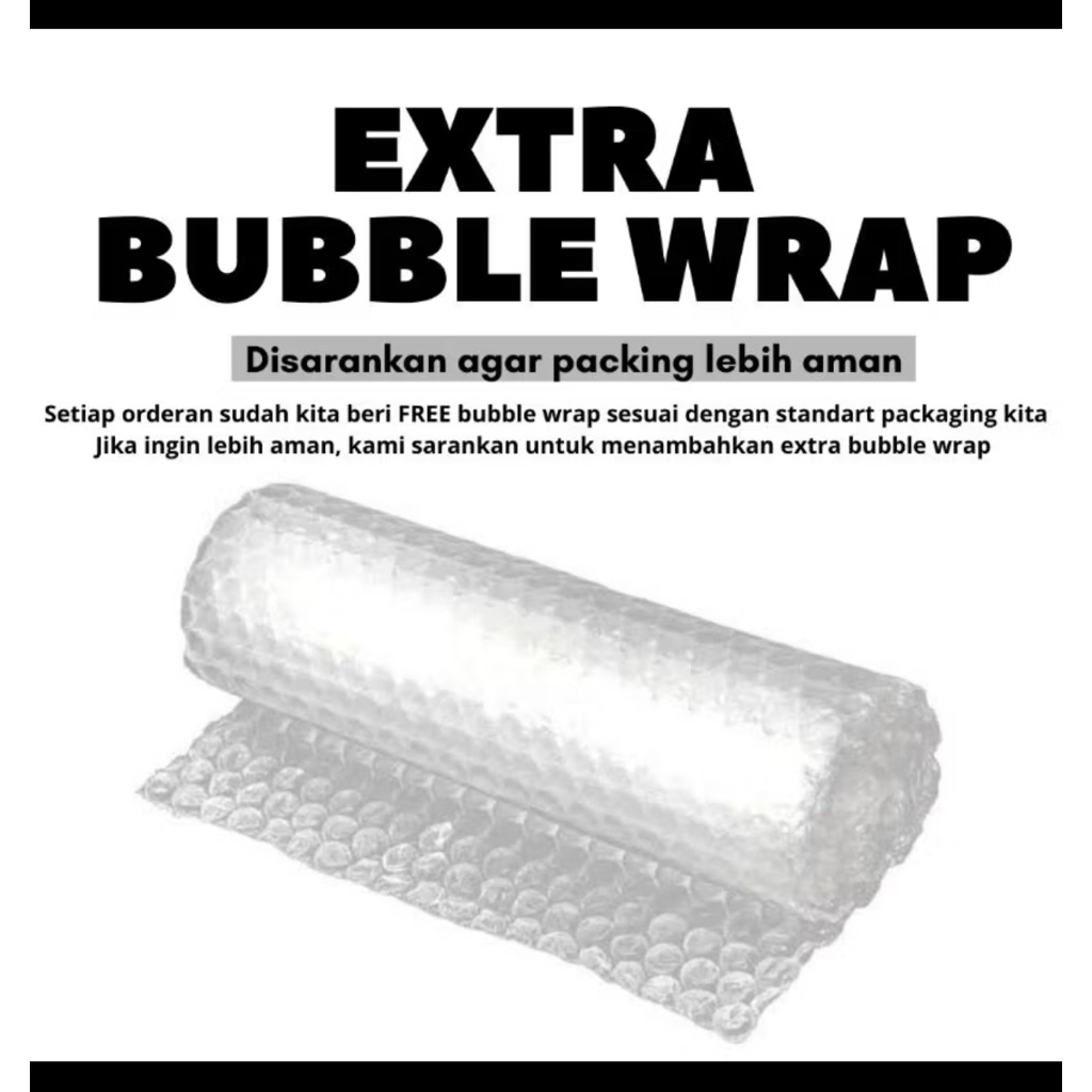 

Tambahan Packing buble wrap