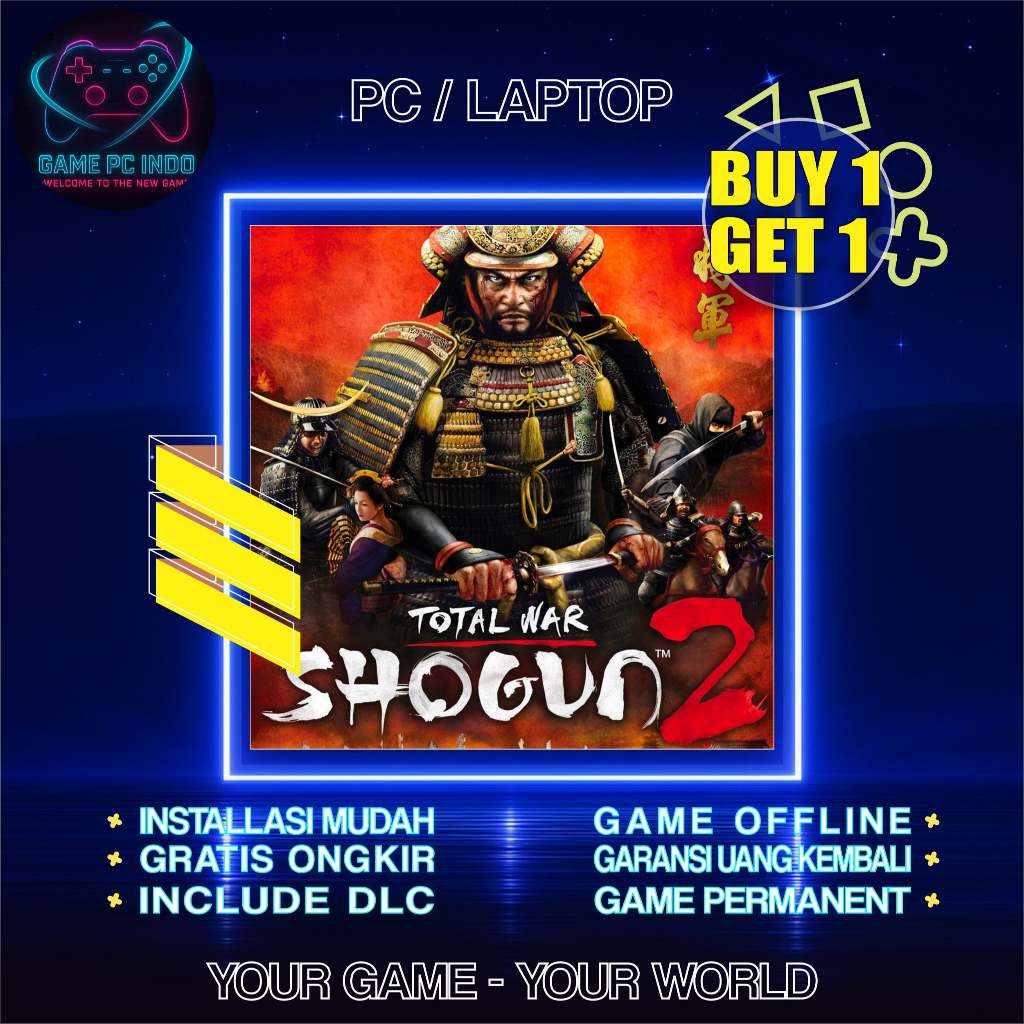 Total War Shogun 2 Complete pc laptop / Game Strategy Total War