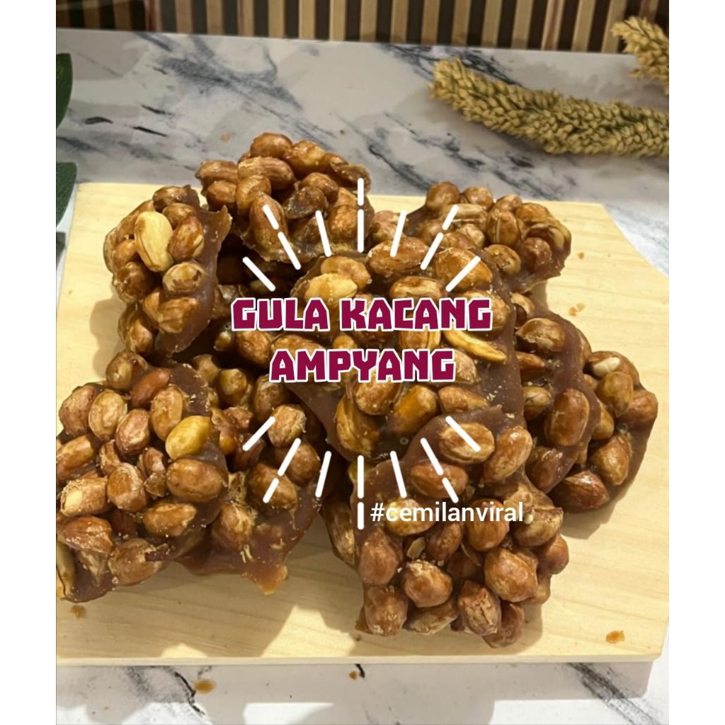 

Cemilan Viral Gula Kacang Ampyang Manis Snack Food