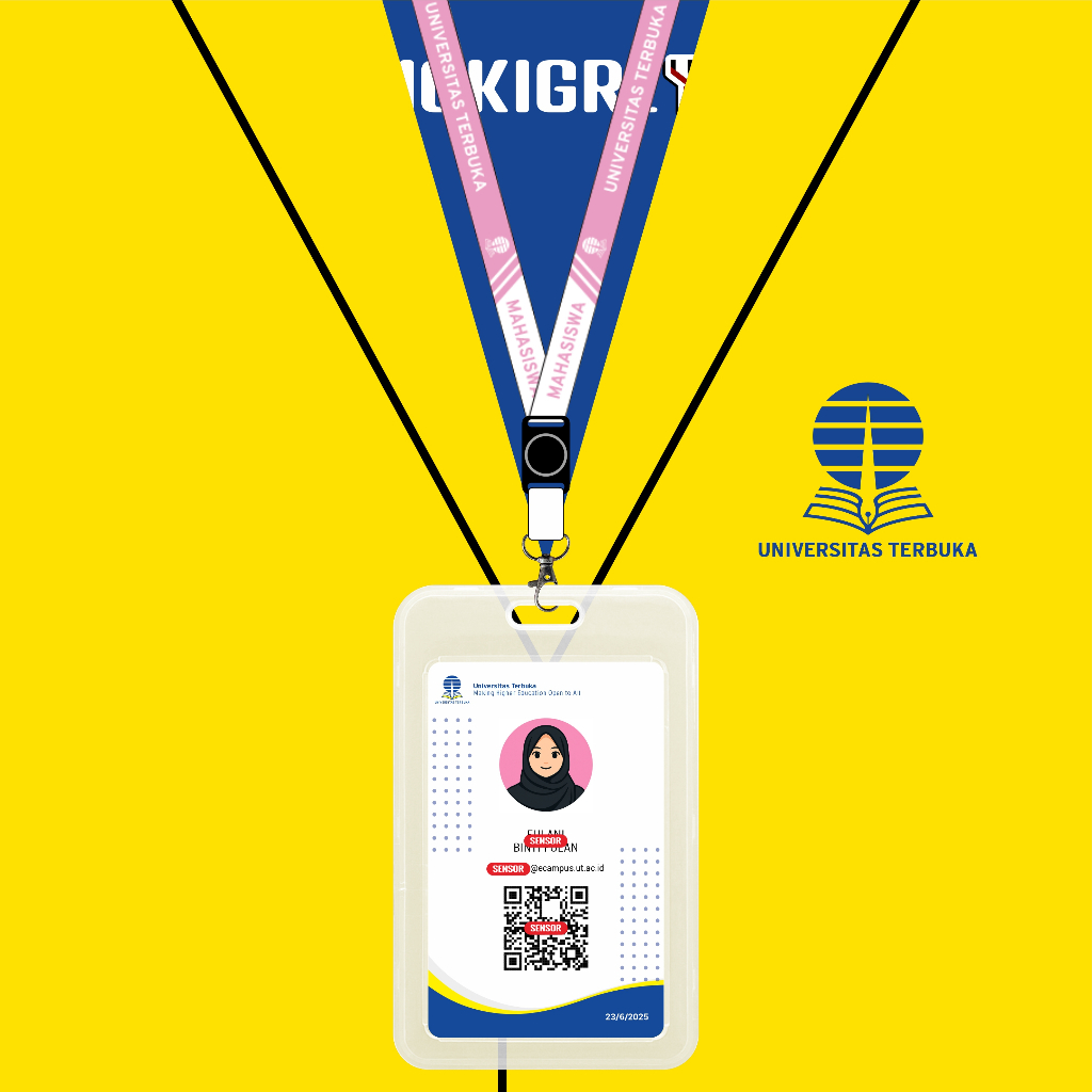 

[Bundle] Cetak KTM UT + LANYARD UT + HOLDER