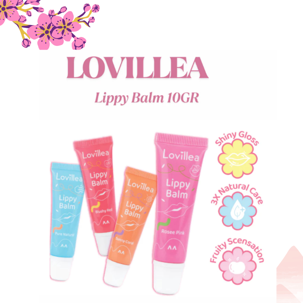Lovillea Lippy Balm 10gr/Pelembab Bibir