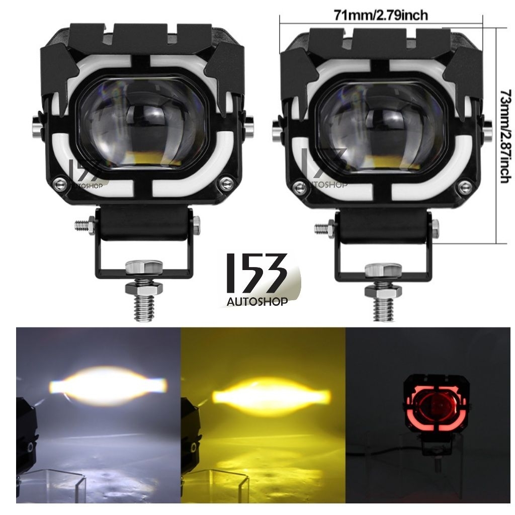 LED Projie 1 Mata + Ring Devil