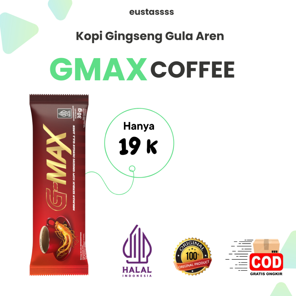 

G-MAX KOPI STAMINA PRIA TAHAN LAMA AMAN 100% BPOM & HALAL - BISA ECER