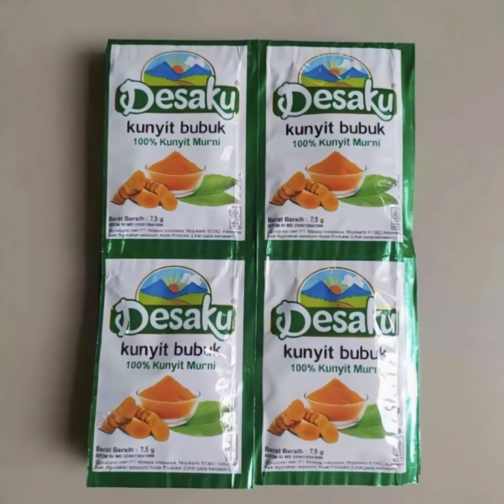 

Desaku Kunyit Bubuk 90 gr ( 12 Pcs x 7,5 gr )