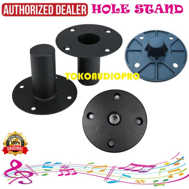 Stand Speaker Lubang Hole Stand Box Speaker Stand Hole Adaptor Stand Speaker