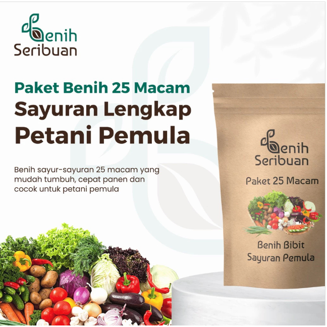 

Benih Lengkap 25 Sayur