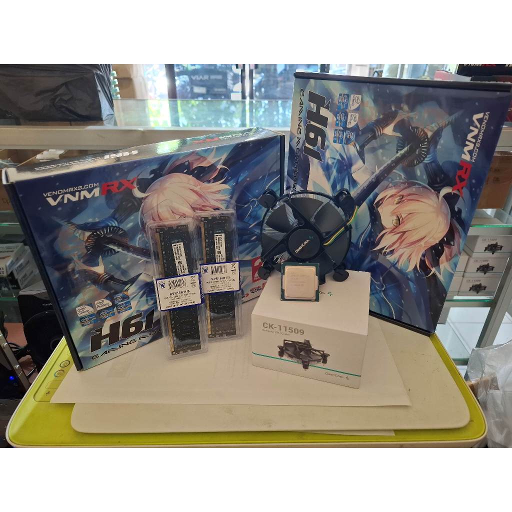 GRATIS ONGKIR Paket Murah Core i5 3570 Ram ( Motherboard H61 VenomRx + Proc i5 3570 + Ram 8Gb / 16Gb