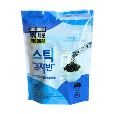 

Kimdaegam Seaweed Flake Stick Zero Sugar / Nori Tanpa Gula Isi 7 Pcs x 10 Gr 70 Gr