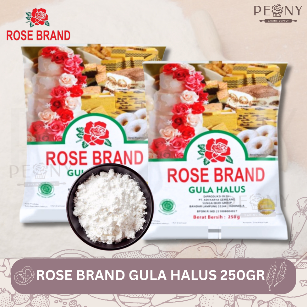 

ROSE BRAND GULA HALUS 250 GR
