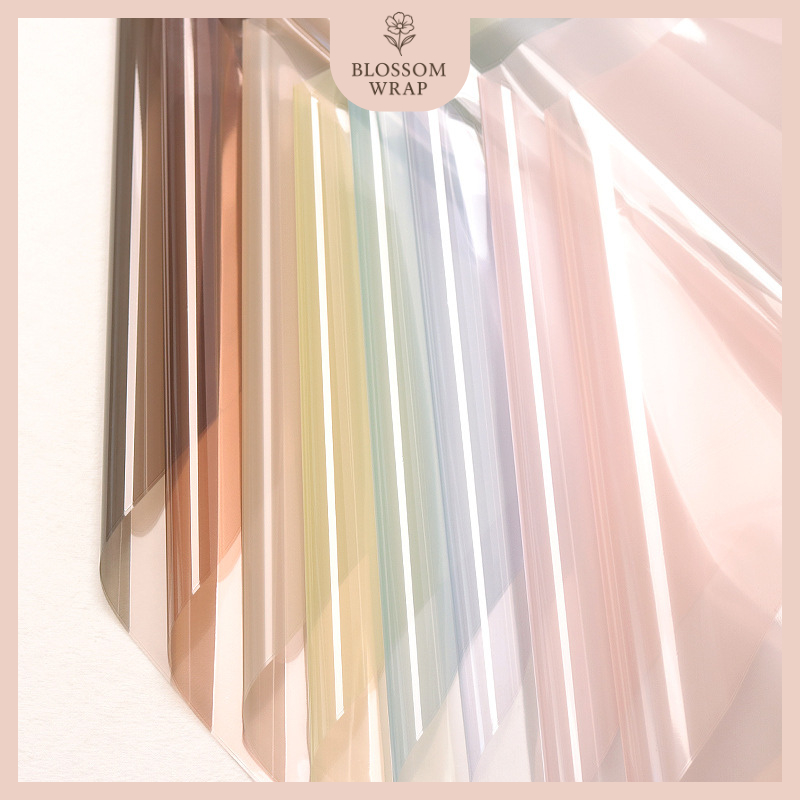 

1 Roll Kertas Buket Bunga Hologram Transparan Flower Wrapping Roll Hologram ROLL01