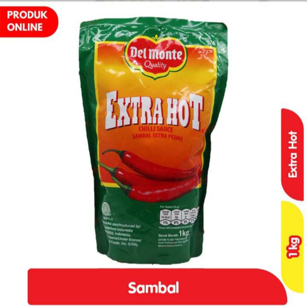

Del Monte extra hot 1kg