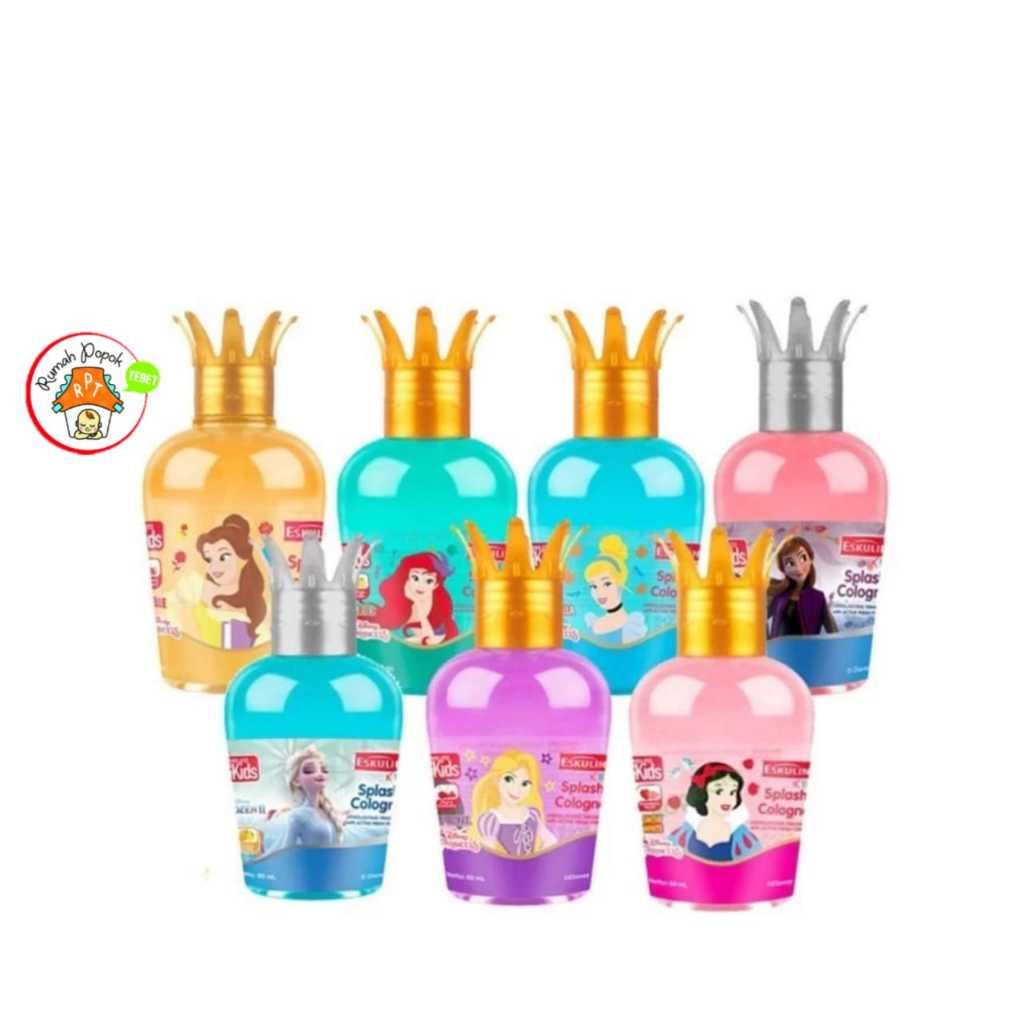 Eskulin Kids Spray Cologne Princess 60ml | Eskulin Kids Princess Splash Cologne 60ml | BPOM