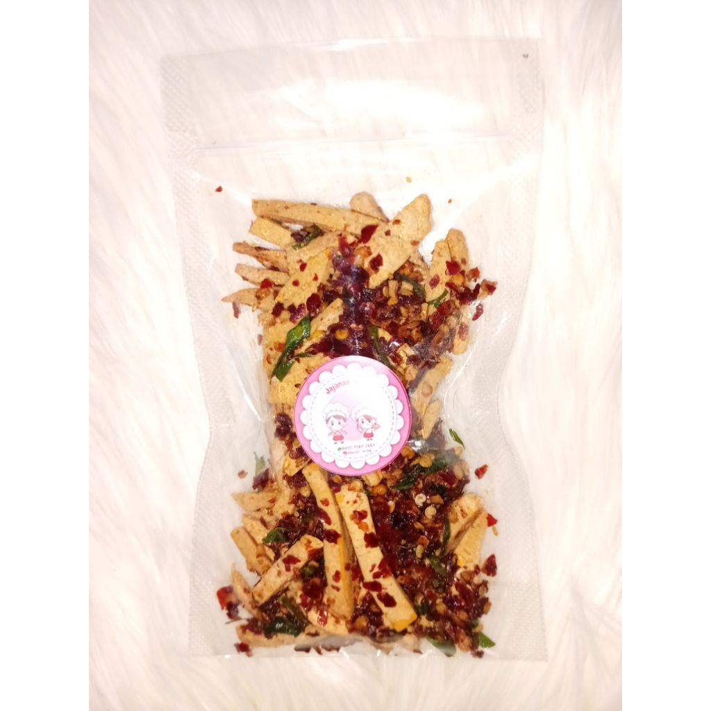 

Basreng pedas daun jeruk