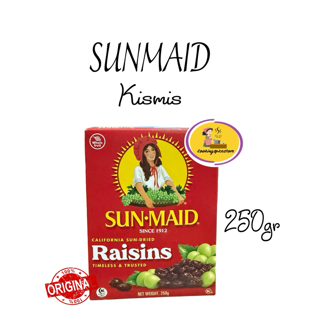 

SUNMAID Kismis Raisins California 250gr Original Import – Cemilan & Baking