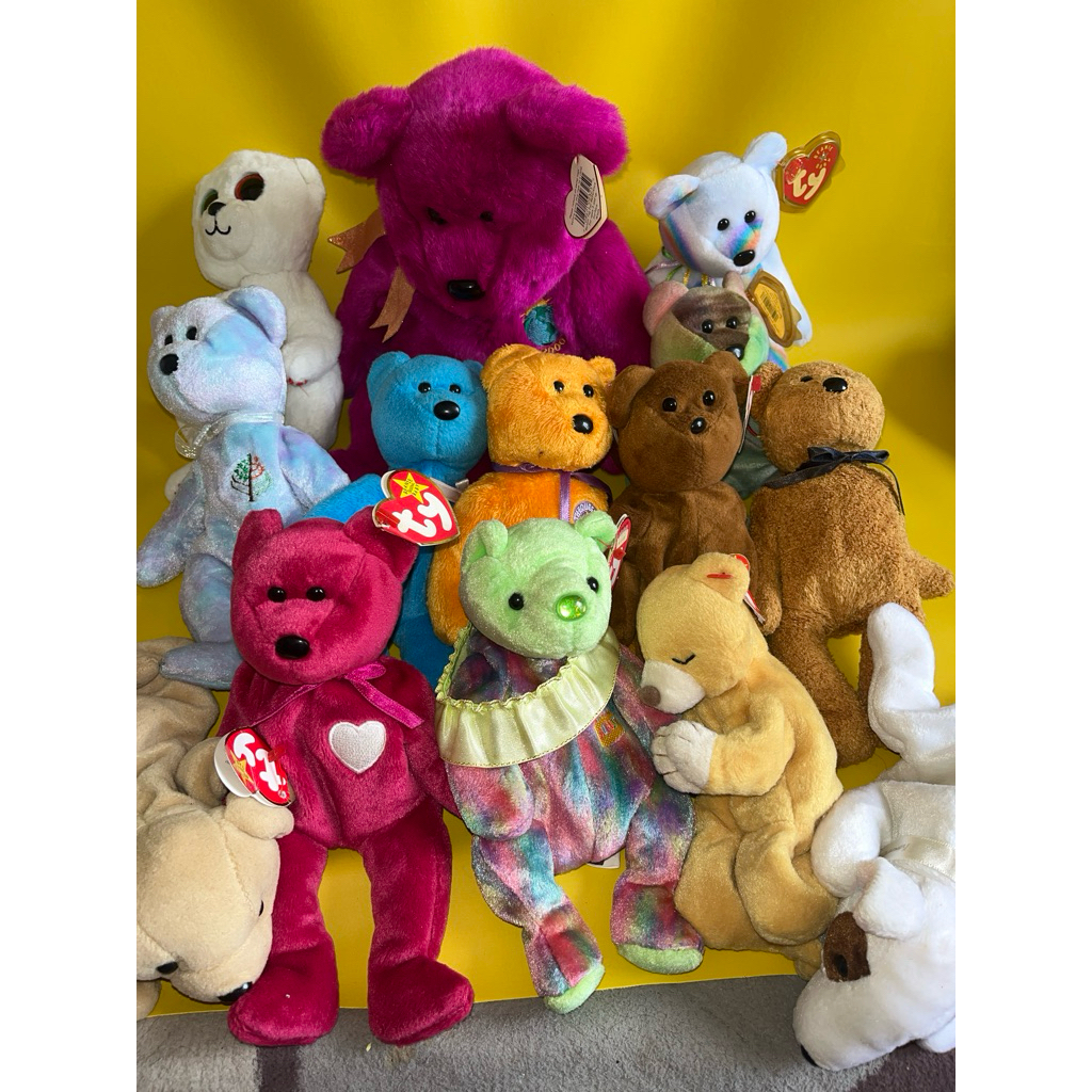 BONEKA KARAKTER TY BEANIES BABY BOOS ANEKA KARAKTER