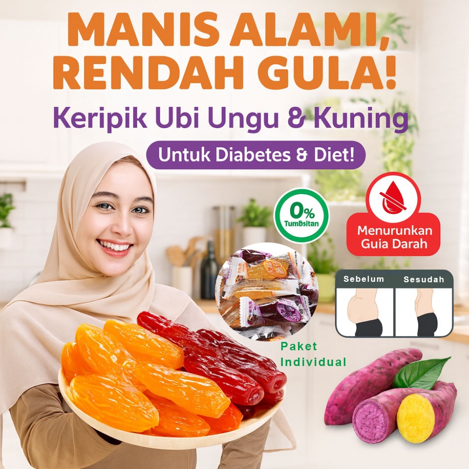 

【Rendah Gula &Tanpa Pengawet】250g/500g Ubi jalar ungu dan kering yang manis, lembut dan seperti lilin/Ubi jalar ungu kering/Keripik Ubi Ungu Manis Alami Camilan Sehat / Keripik Ubi / Untuk Diabetes / Diet / Keripik Ubi Ungu / Camilan Rendah Gul