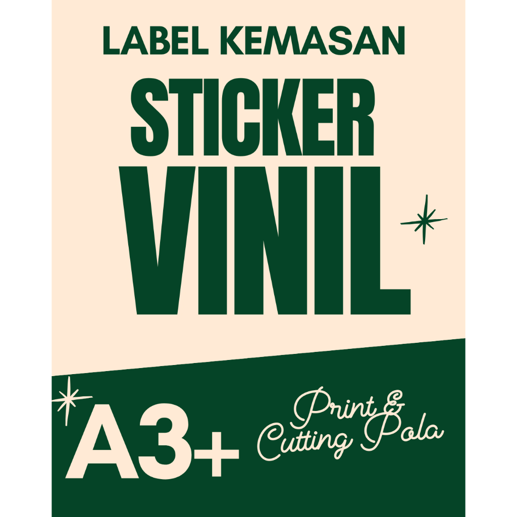 

CETAK STICKER VINIL A3+ BANJARMASIN