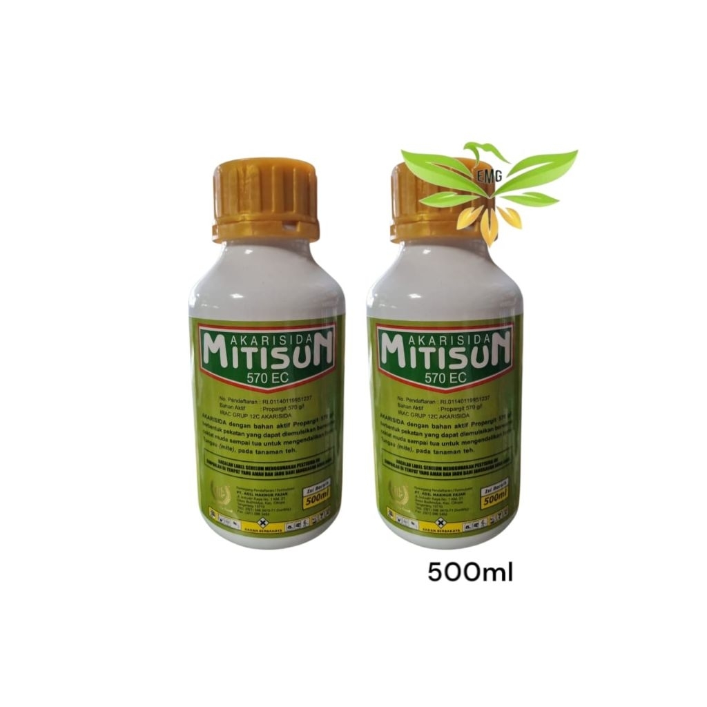 Mitisun 570EC 500ml Akarisida Propargit 570 g/l Basmi Tungau Pada Teh
