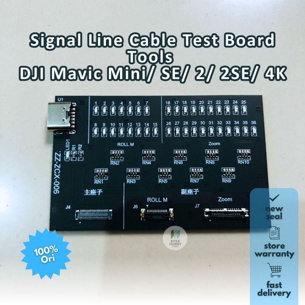 DJI Mavic Mini Series Cable Test Board for DJI Mavic Mini/Mini SE/Mini 2/Mini 2 SE/Mini 4K Image Tra