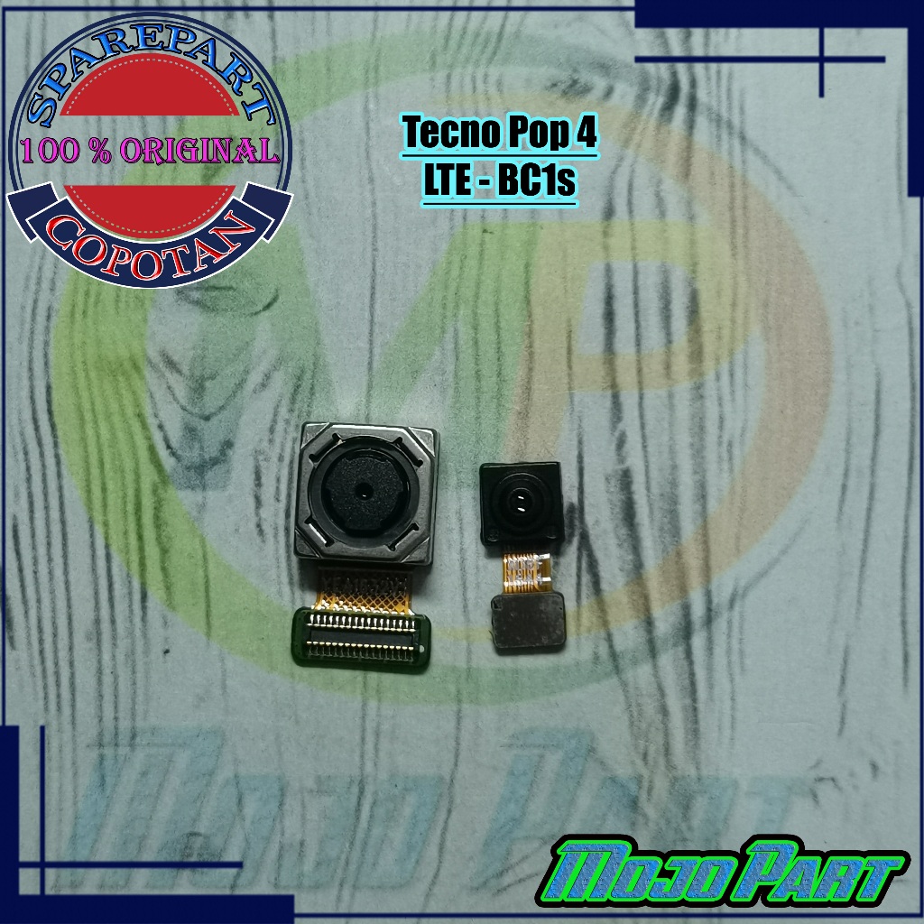 Tecno Pop 4  LTE - BC1s Modul Kamera Belakang Camera Big Original Copotan | Mojo Part