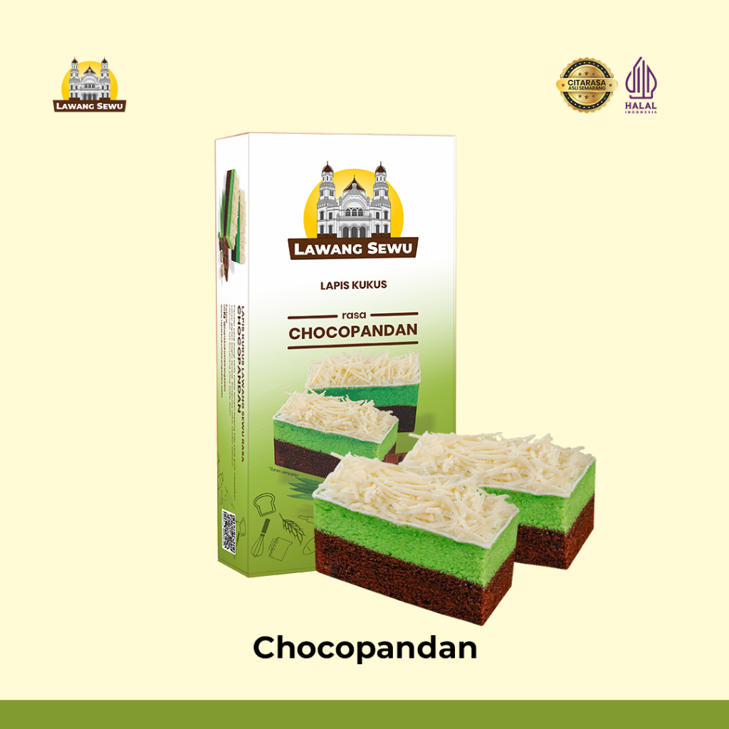 

Lapis Kukus Lawang Sewu Chocopandan