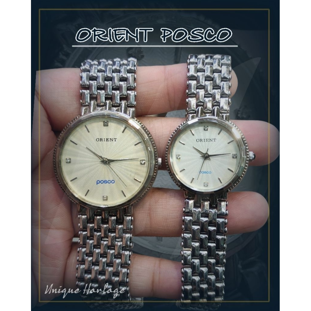 Jam Tangan Bekas / Seken Orient Couple