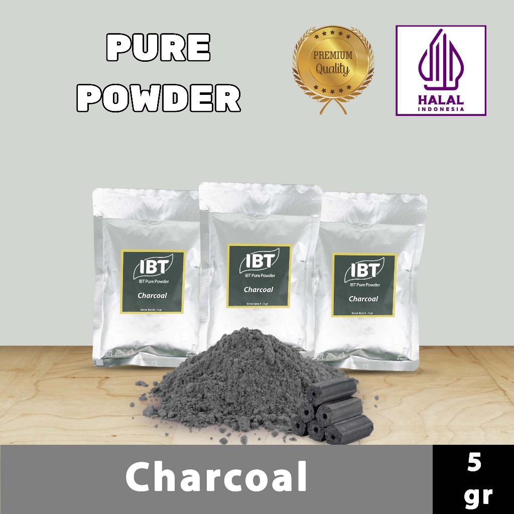 

Pure Charcoal Powder Impor Taiwan Bubuk Essence Murni Kualitas Bagus Sachet