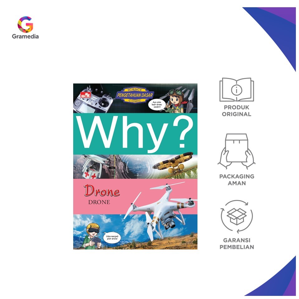 Gramedia Mal Pekanbaru - (Original) Why? Drone - Drone