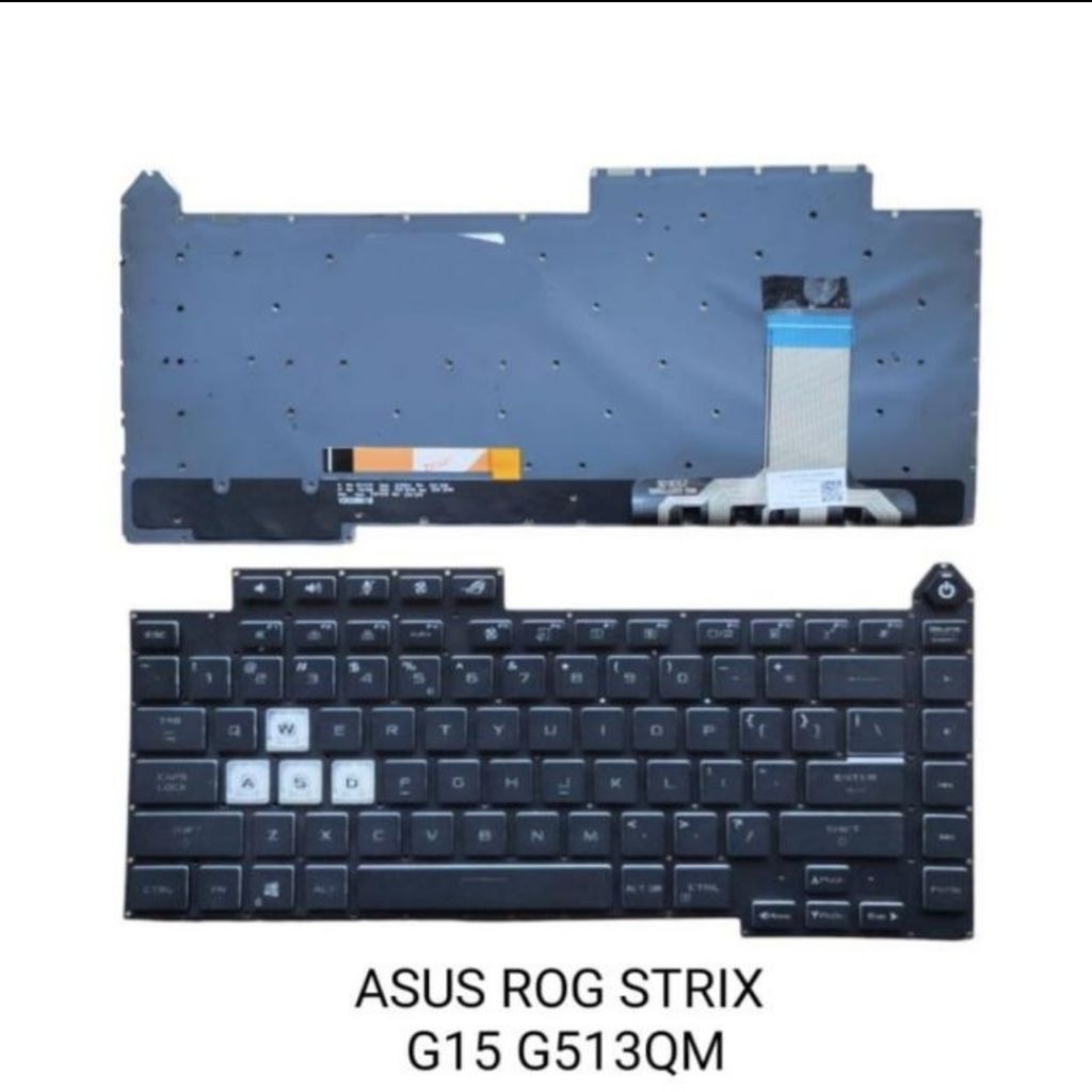 Keyboard Asus Rog Strix G15 G513 G513GT G513RC G513Q G513QM G513QY G513X Backlight